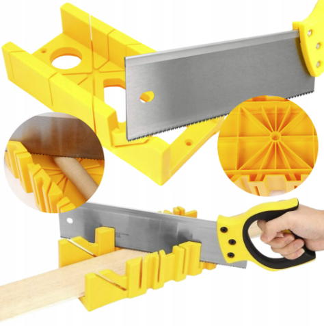 Set fierastrau si cutie de taiere, lungime lama 32.5cm