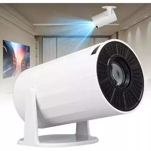 Proiector LCD HD LED cu Difuzoare Incorporate Alb