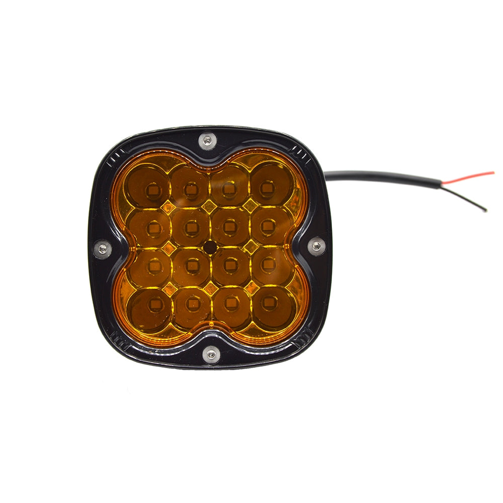 Proiector LED 36W 16 becuri geam GALBEN