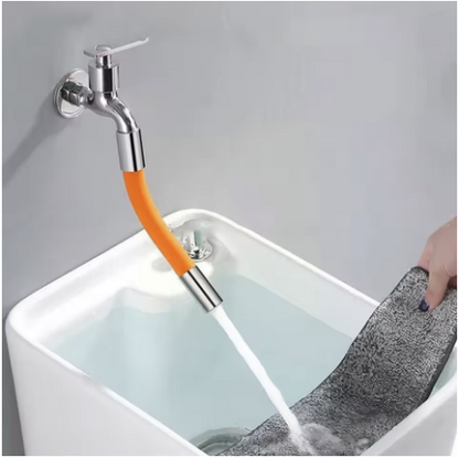 Set 2 x Prelungitor Flexibil Tip Furtun pentru Robinet 50 CM