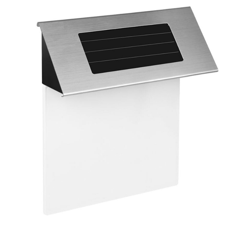 NUMAR DE CASA DIN INOX, CU ILUMINARE LED SI ALIMENTARE SOLARA