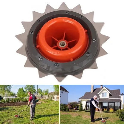 Disc motocoasa 2 in 1 MX220 cu fir trimmer si margine zimtata