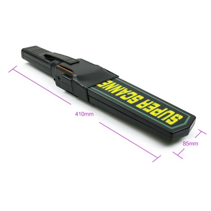 Detector de metale, Super Scanner, Negru