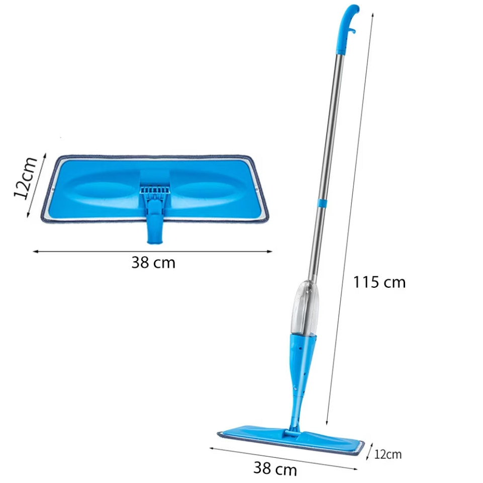 Mop cu rezervor incorporat, cu laveta absorbanta si microfibra