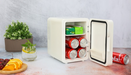 Mini Frigider pentru Make Up, capacitate 4L, 36W, Oglinda cu LED, Functie de incalzire si racire