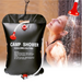 DUS SOLAR PENTRU CAMPING, 20 LITRI