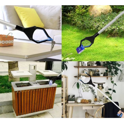Dispozitiv tip cleste, pentru prins obiecte la distanta, 81cm, Grab It