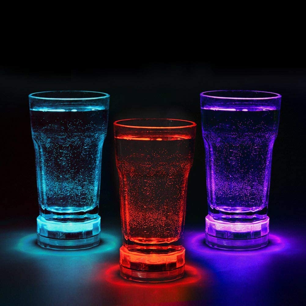 SET 4 LED SUBACVATICE AMBIENTALE CU TELECOMANDA