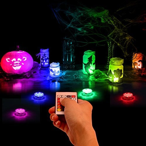 SET 4 LED SUBACVATICE AMBIENTALE CU TELECOMANDA