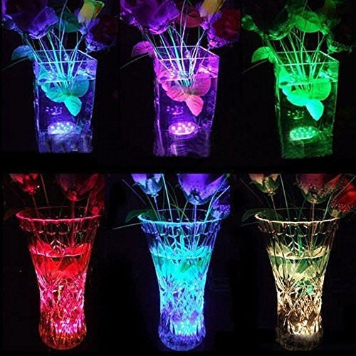 SET 4 LED SUBACVATICE AMBIENTALE CU TELECOMANDA