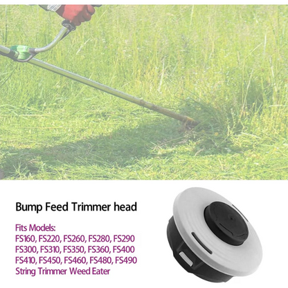 Cap tambur STIHL  M12 x 1.5mm alb/negru MX768 plastic