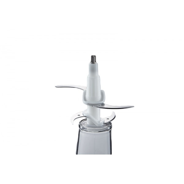 Tocator legume-fructe ZILAN ZLN-3888, Putere 300W, Vas din sticla 1.6L, 4 lame inox, 2 trepte de viteza