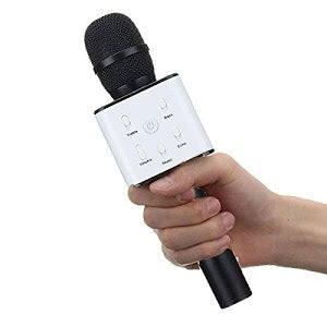 MICROFON KARAOKE FARA FIR BLUETOOTH PORTABIL CU BOXA