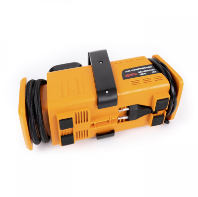 Compresor auto cu manometru, 200 Psi, Alimentare 12V/220V