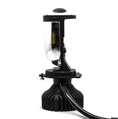 Set 2 Lampi H4 Led Y6 cu doua faze putere 90W temperatura 5500K