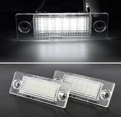 Set 2 x lampi numar LED Caddy Jetta Touran Passat Transporter Volkswagen