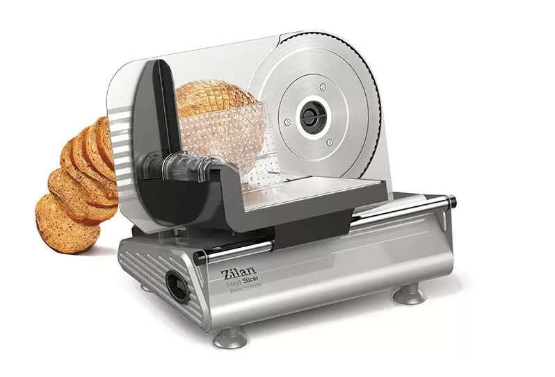 Feliator alimente Zilan Putere 150W, Grosime taiere reglabila 1-15 mm, Lama taiere inox