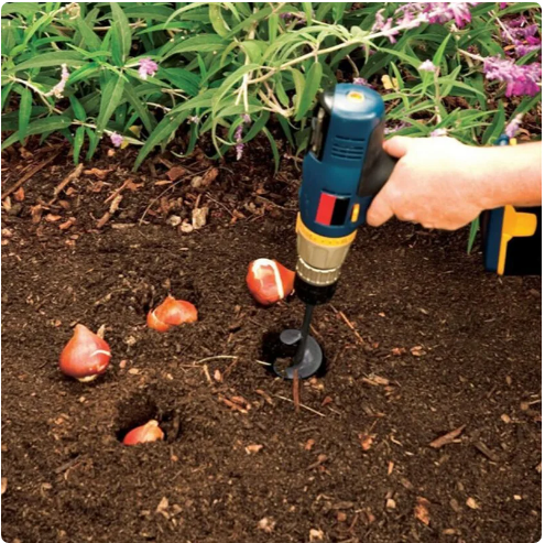 Burghiu pamant 6x22cm pentru bormasina si rotopercutor