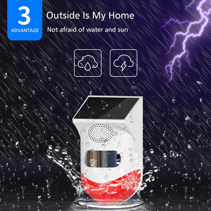 Alarma solara cu telecomanda Q BJ200 pentru exterior