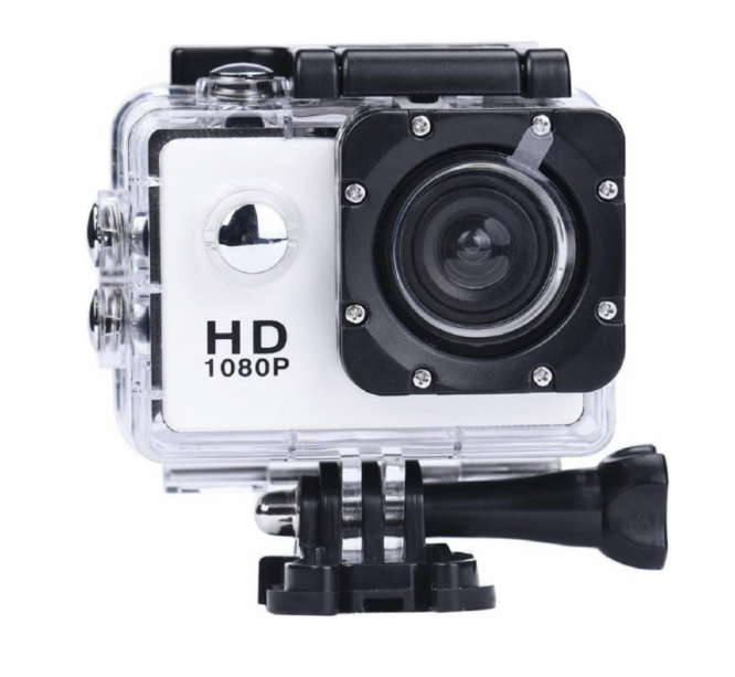 Camera video sport, subacvatica, HD + kit accesorii