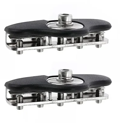 Set 2 x Suport Capota FICSI pentru fixare LED BAR / proiectoare capota universal dreptunghiular