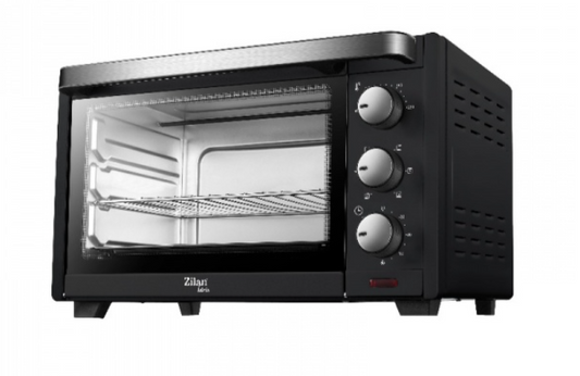 Cuptor electric Zilan ZLN-0980 IDRIS, 1380 W, 19 Litri, Temperatura Reglabila, Negru
