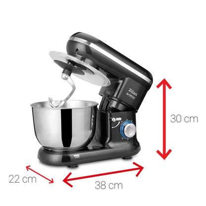 Multi-mixer Hurricane Zilan ZLN-3185,negru 6 trepte + puls, 4.5L, 1000W