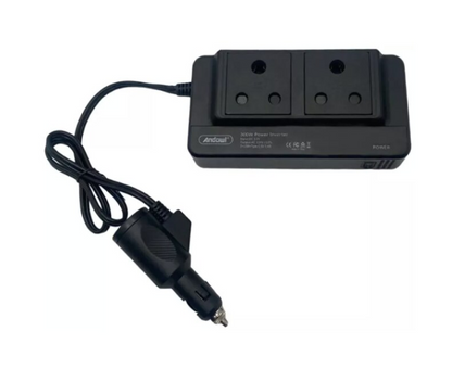 Invertor curent auto 300W 12V/220V USB Q-CC8200