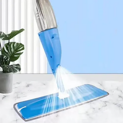 Mop cu rezervor incorporat, cu laveta absorbanta si microfibra