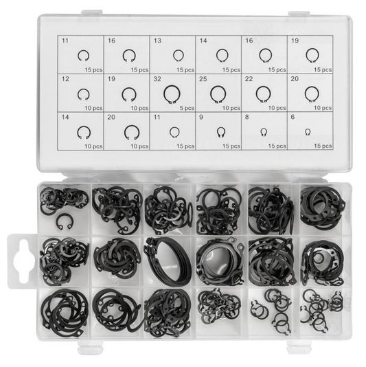 Trusa inele de siguranta seeger 225pcs