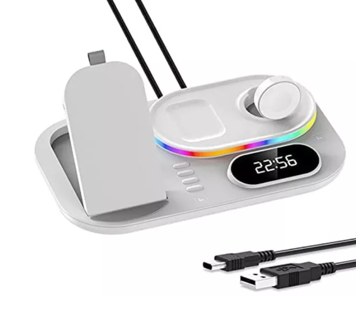 Incarcator Wireless 4 in 1 A06 cu Incarcare Rapida