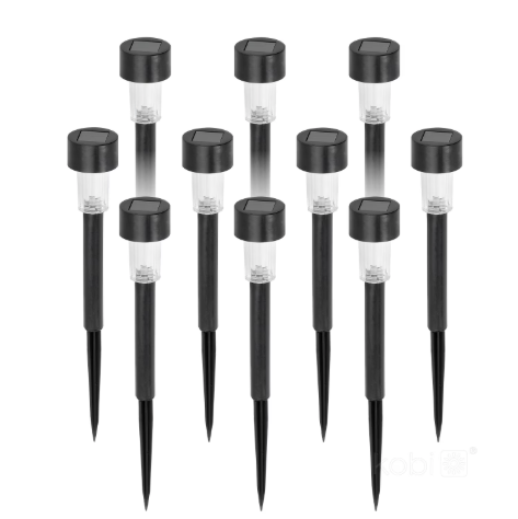 Set 10 lampi solare pentru gradina