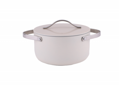 Oala Zilan ZLN0873 din 5 straturi de material, 24 cm diametru, capacitate 5.2l, manere nituite din otel inoxidabil