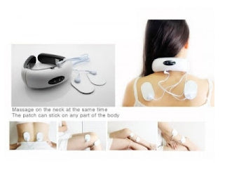 Aparat terapeutic pentru electrostimulare cervicala cu 2 electrozi