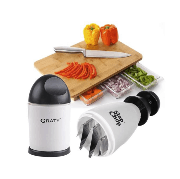 Tocator manual profesional pentru fructe si legume, Perfect Chopper