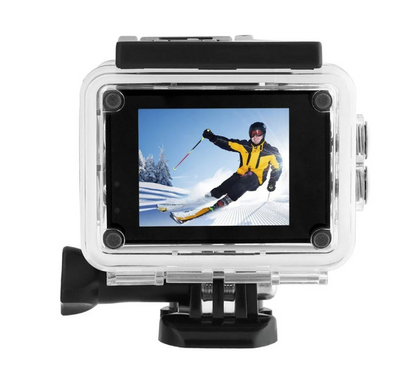 Camera video sport, subacvatica, HD + kit accesorii