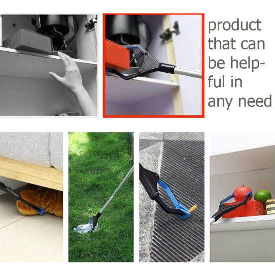 Dispozitiv tip cleste, pentru prins obiecte la distanta, 81cm, Grab It