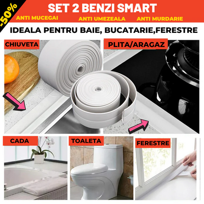 SET 2 X BANDA ETANSARE AUTOADEZIVA PENTRU CADA SAU CHIUVETA