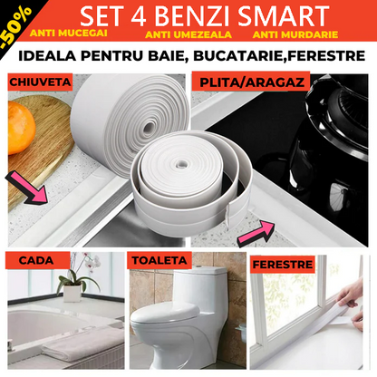 SET 4 X BANDA ETANSARE AUTOADEZIVA PENTRU CADA SAU CHIUVETA