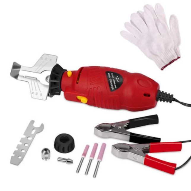 Dispozitiv portabil electric 12 V pentru ascutit lant drujba CRAFT TEC MX602