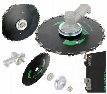 Disc NR 9 pentru motocoasa 230 X 20T cu dinti tip lant drujba MX693
