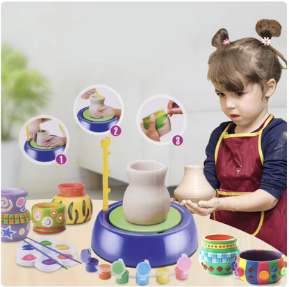 Roata Olarului, set olarit, jucarie educationala, creativa pentru copii