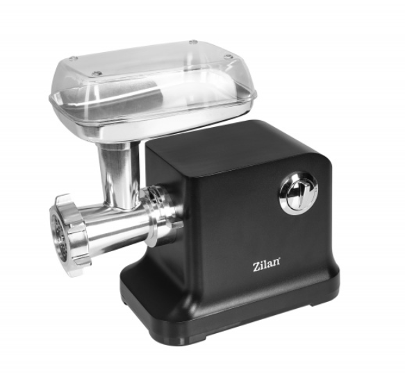Masina de tocat carne Zilan Negru, 1800W, doua viteze plus reverse