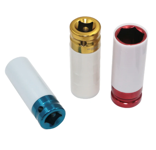 Set 3 chei tubulare impact, profil hexagonal, 17, 19, 21 mm, crom molibden
