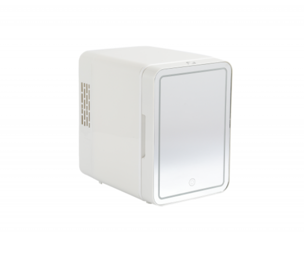 Mini Frigider pentru Make Up, capacitate 4L, 36W, Oglinda cu LED, Functie de incalzire si racire