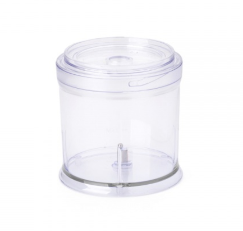 Tocator legume-fructe (chopper) FLORIA ZLN3035, putere 200W, capacitate vas 500 ml, cutit inox, negru