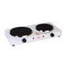 Plita electrica Dubla, ZLN-2180, 49 x 30 x 9 cm, 2500W, termostat reglabil