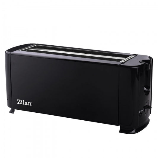 Prajitor paine dublu FLORIA ZLN-2706, Negru Putere 1300W, 2 fante, 4 felii