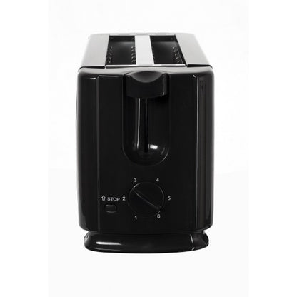 Prajitor paine dublu FLORIA ZLN-2706, Negru Putere 1300W, 2 fante, 4 felii