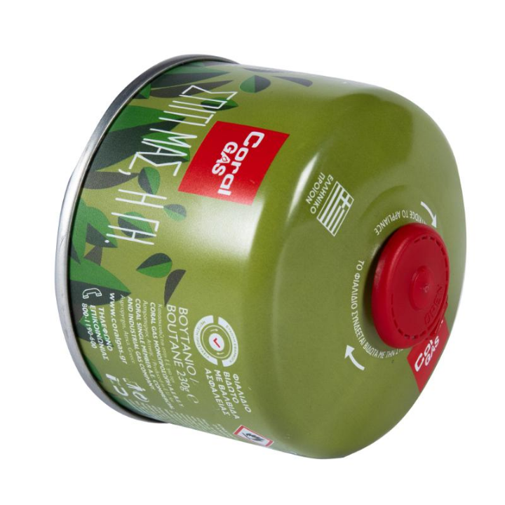 Rezerva gaz 230g cu valva si filet 7/16"